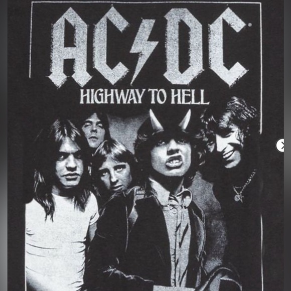 Men's AC/DC Short Sleeve Graphic Crewneck T-Shirt - Black (L) Large - Picture 3 of 9